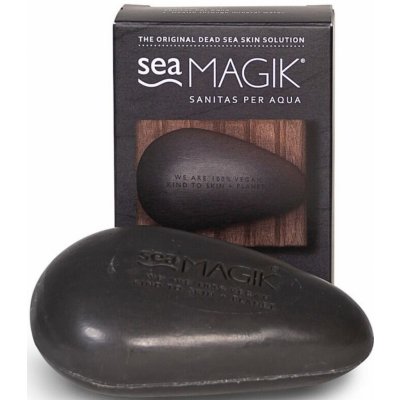 Dead Sea Magik Skin Solutions Black Mud Soap bahenní mýdlo 100 g