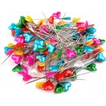 Ozdobné špendlíky délka 55 mm srdce – Zboží Mobilmania