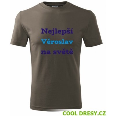 Tričko nejlepší Věroslav na světě Tričko se jménem army – Hledejceny.cz
