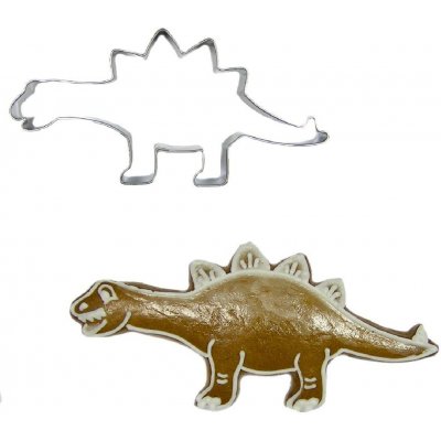 BrandNewCake vykrajovátko dinosaurus Stegosaurus nerez 12 cm – Hledejceny.cz