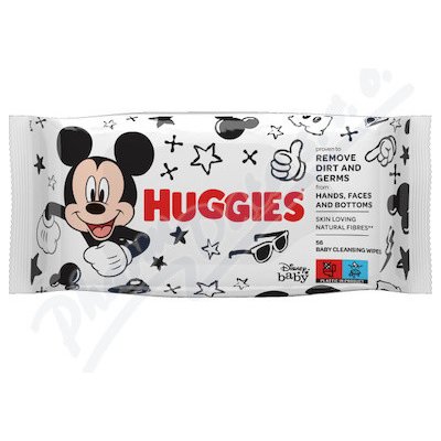 HUGGIES Mickey Mouse vlhčené ubrousky 56ks