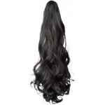 Příčeskový cop na skřipci vlnitý Barva: Černá M1 – Sleviste.cz