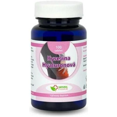 Natural Pharm Kyselina hyaluronová 100 tablet – Hledejceny.cz