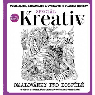 Kreativ Omalovánky pro dospělé 30 x 33 cm – Zbozi.Blesk.cz