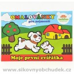 Omalovánky Moje první zvířátka 21x14,5cm – Zbozi.Blesk.cz