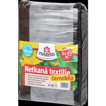 Neotex netkaná textilie Rosteto černo 50g 5 x 3,2 m