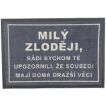 GDmats Milý zloději Šedá 40x60 cm – Zboží Dáma