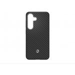 Samsung Aramidový ochranný kryt Enzo S25+ Black Silver GP-FPS936PGABW – Sleviste.cz