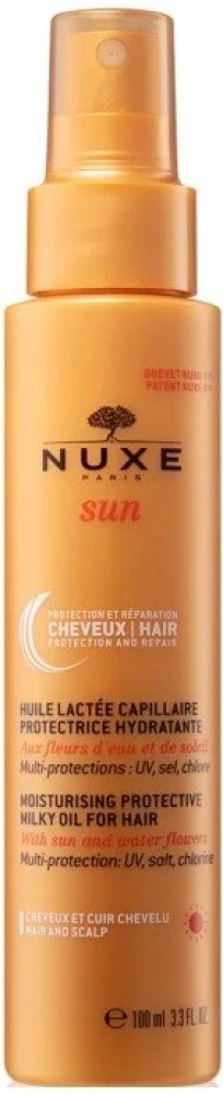 Nuxe hydratační ochranný mléčný olej na vlasy Sun (Moisturising Protective  Milk Oil For Hair) 100 ml | Srovnanicen.cz