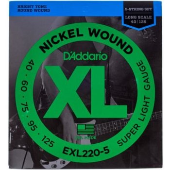 D'addario EXL220-5