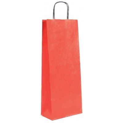 Paper Design Papírová taška na víno EKO červená - 16 x 39 x 8 cm - 154083