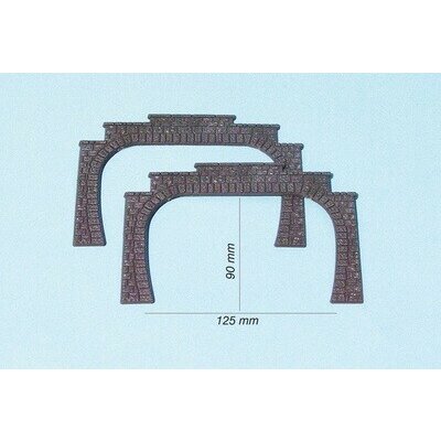 Heki Dvoukolejné tunelové portály H0 3126 – Zboží Dáma