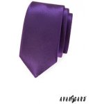 Avantgard kravata Slim Lux Fialová 571 9017 – Zboží Dáma