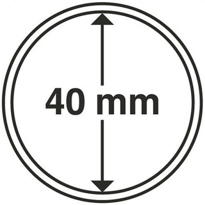 Leuchtturm kapsle na mince Grips Průměr mince 40 mm – Sleviste.cz