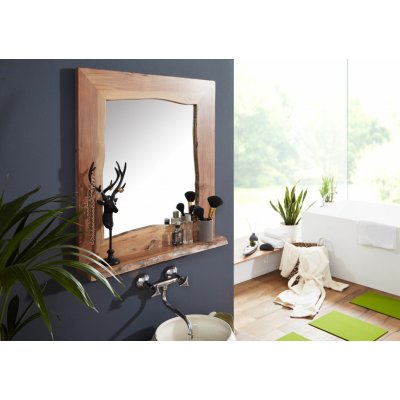Bighome WOODLAND 70x78 cm přírodní akácie – Hledejceny.cz