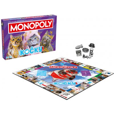 Winning Moves Monopoly Kočky nová verze CZ – Hledejceny.cz