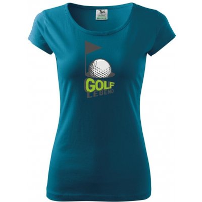 Golf legend pure dámské triko petrolejová – Zboží Mobilmania