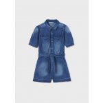 Mayoral Overal s krátkým rukávem riflový tmavě modrý – Zboží Dáma