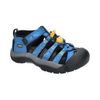 Keen Newport H2 Jr austern/black outdoorová obuv modrá