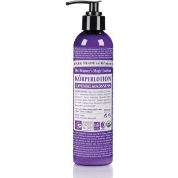 Dr. Bronner´s tělové mléko Lavender Coconut 237 ml