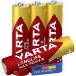 Varta LongLife Max Power AAA 4ks 4703101404 – Zbozi.Blesk.cz