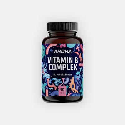 Aroha Vitamin B-Complex 90 kapslí – Hledejceny.cz
