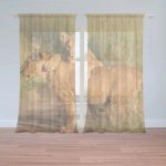 Záclony Lvíčata: 2 ks - 150x250 cm - Sablio – Hledejceny.cz