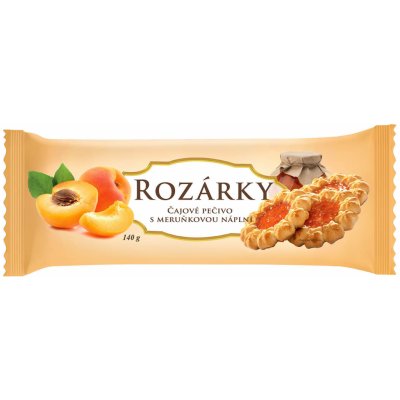 Rozárky meruňkové sušenky 140 g – Zboží Dáma