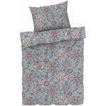 Livarno home povlečení z mikrovláknitého saténu květiny 140x200 70x90 – Zboží Dáma