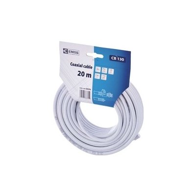 EMOS S5376 Koaxiální kabel CB130 20m – Zboží Mobilmania