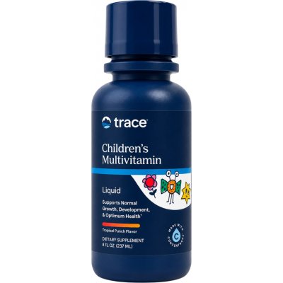 Trace Minerals Tekutý multivitamín pro děti + Stopové minerály ConcenTrace ovocný punč 237 ml – Hledejceny.cz