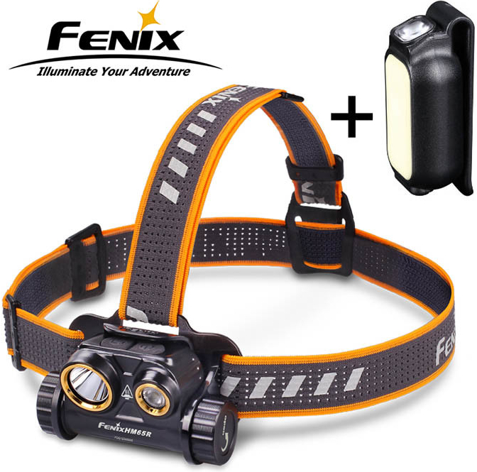 Fenix HM65R + Fenix E-LITE