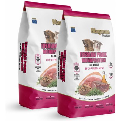Magnum Iberian Pork & Monoprotein All Breed 2 x 3 kg
