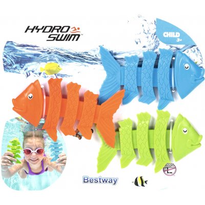 Bestway 26029 Ryby do vody 3 ks na kartě na potápění – Zboží Mobilmania