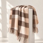 Bloomingville Polštář Ebrar bavlna hnědý cm 45x45 – Hledejceny.cz