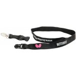 Šňůrka na krk BUTTERFLY černá – Sleviste.cz