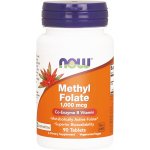 Now Foods Foods Methyl Folate 1000mcg 90 tablet – Hledejceny.cz