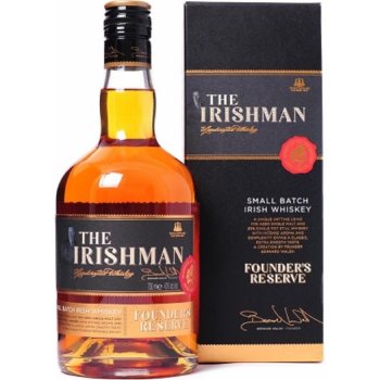 The Irishman Founder's Reserve 40% 0,7 l (kazeta)