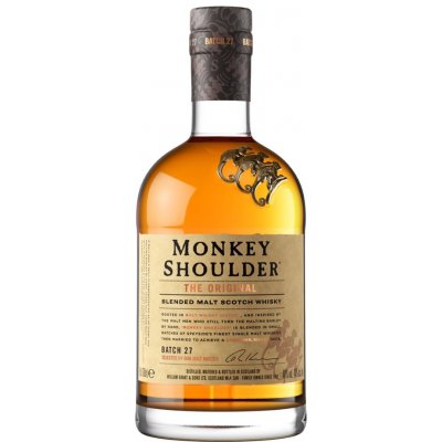 Monkey Shoulder 40 % 0,7 l (holá láhev)