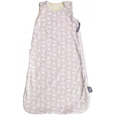 Kaarsgaren Merino spací pytel celoroční pro děti zajíc béžový zip na boku – Hledejceny.cz