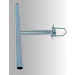 Držák na stožár T35/60cm - žárový zinek WFmetal, s.r.o. KST35ZZ – Hledejceny.cz