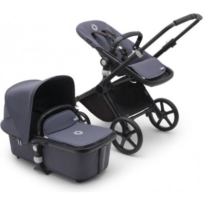 Bugaboo Fox Cub Black/Stormy Blue pěnová kola 2023