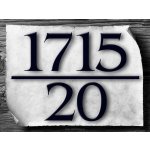 Sport hobby Cedulka domovní číslo s ulicí/CD2034 Velikost: 27x20 – HobbyKompas.cz