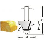 Makita – příslušenství D-48430 Zaoblovací fréza s ložiskem stopka 6 mm,17x8x49 mm R=2,3mm – Sleviste.cz
