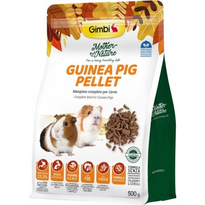 Gimbi Mother Nature Guinea Pig Pellet Krmivo pro morčata 0,5 kg