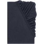 LIVARNO Žerzejové napínací prostěradlo tmavě modré 90-100x200 – Zboží Dáma