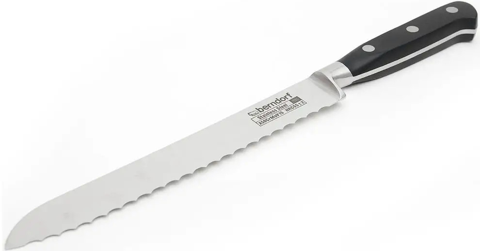 Sandrik Berndorf nůž chléb ocel čepel Profi Line 20 cm