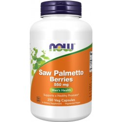 Now Foods Saw Palmetto 550 mg 250 kapslí