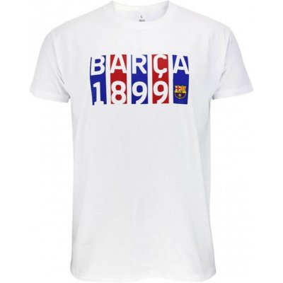 Fan-shop tričko BARCELONA FC Flag white – Zboží Dáma