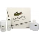 Kosmetická sada Lacoste Eau De Lacoste L.12.12 Blanc EDT 100 ml + deostick 75 ml + sprchový gel 50 ml dárková sada